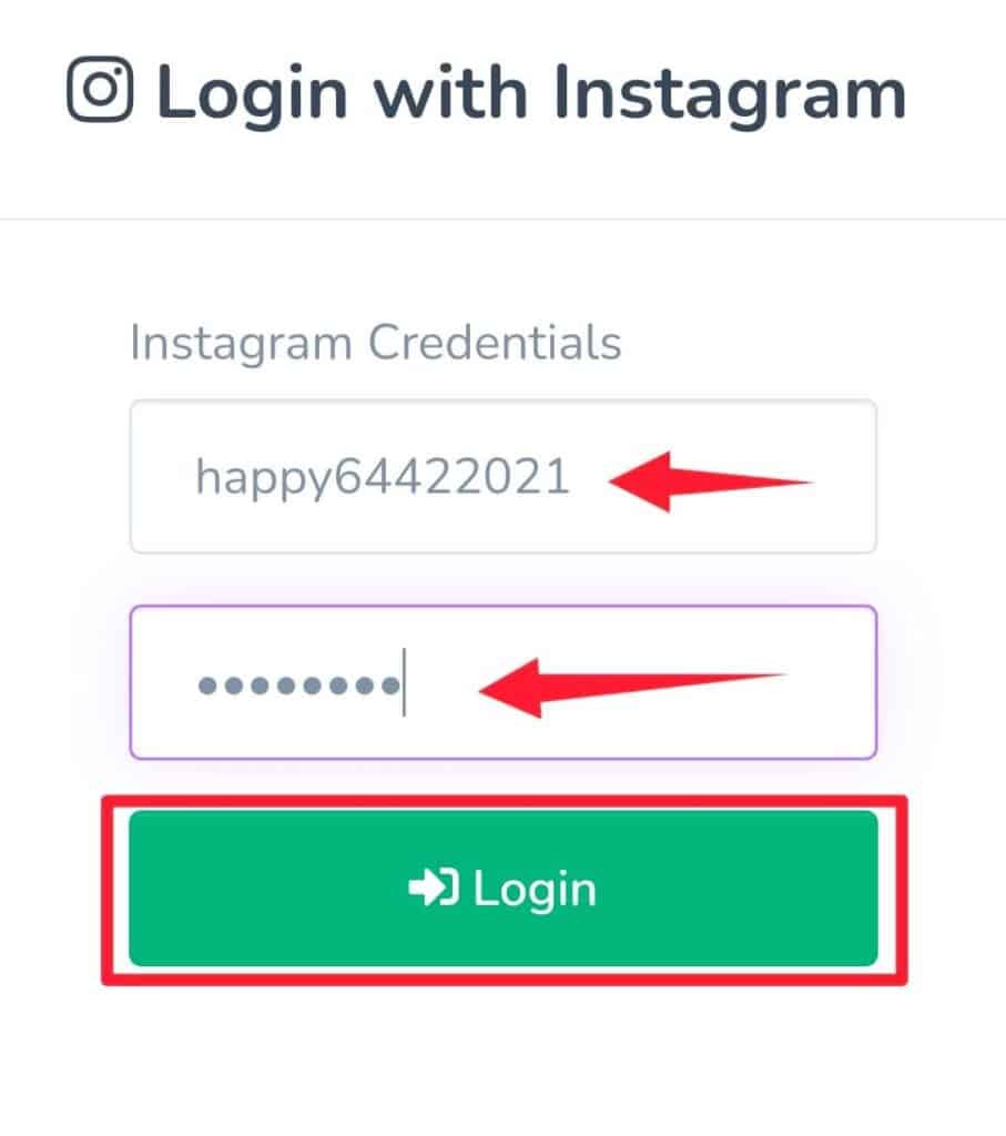 Instagram Login