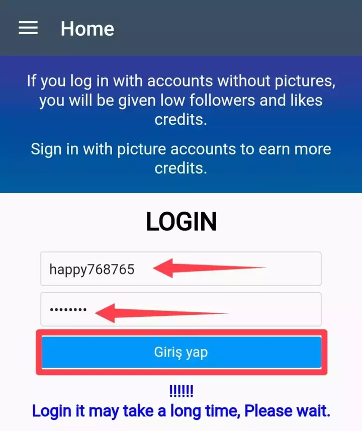 Instagram Login