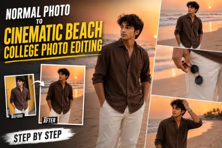 AI Beach Photoshoot