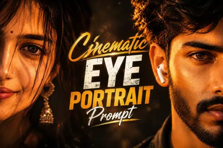 Cinematic Eye Portrait