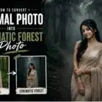 Cinematic Forest Photo