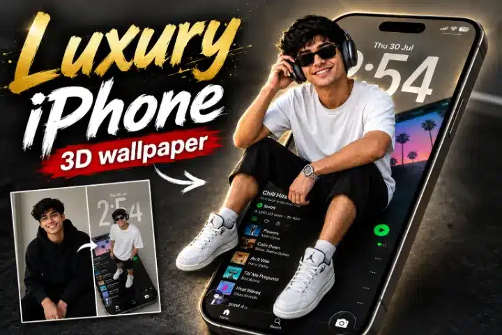 Luxury iPhone 16 Pro AI Photo