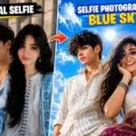 Selfie Photography Blue Sky