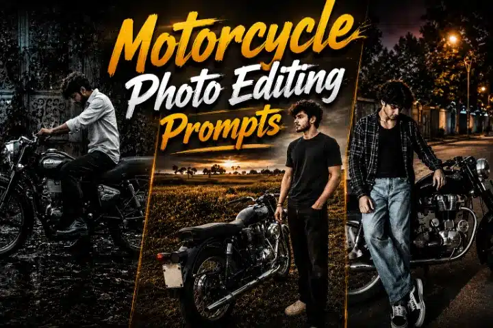 AI Motorcycle Photo Editing Prompts